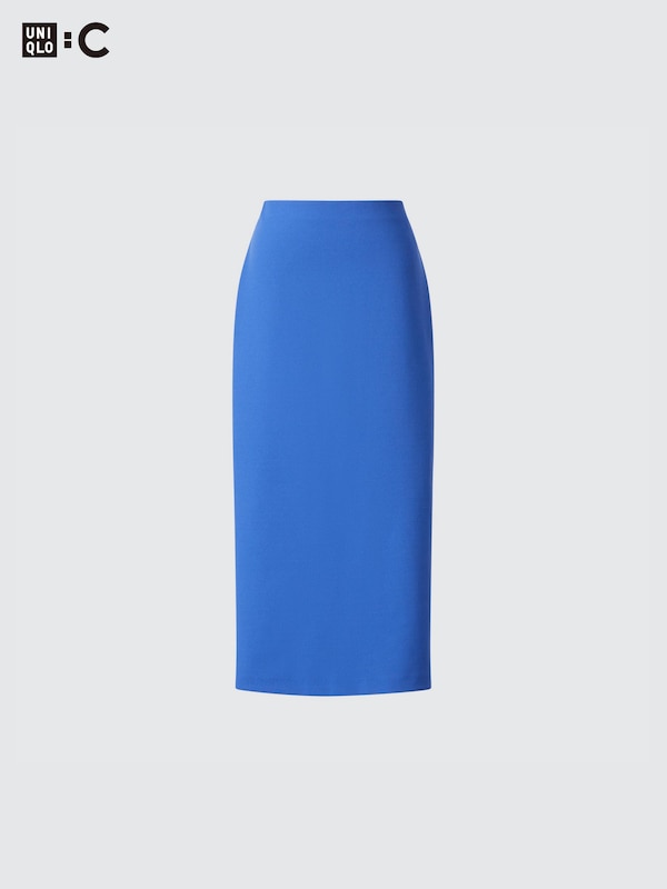 Crepe Jersey Narrow Skirt