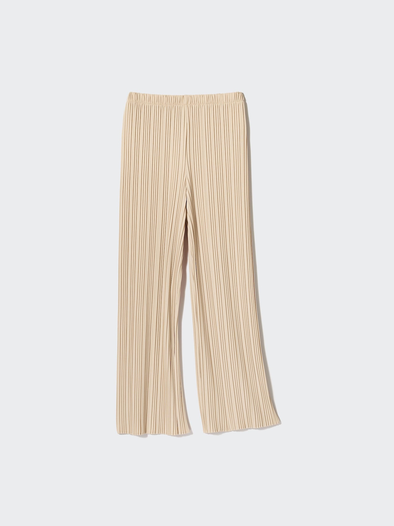 Pleated Straight Pants