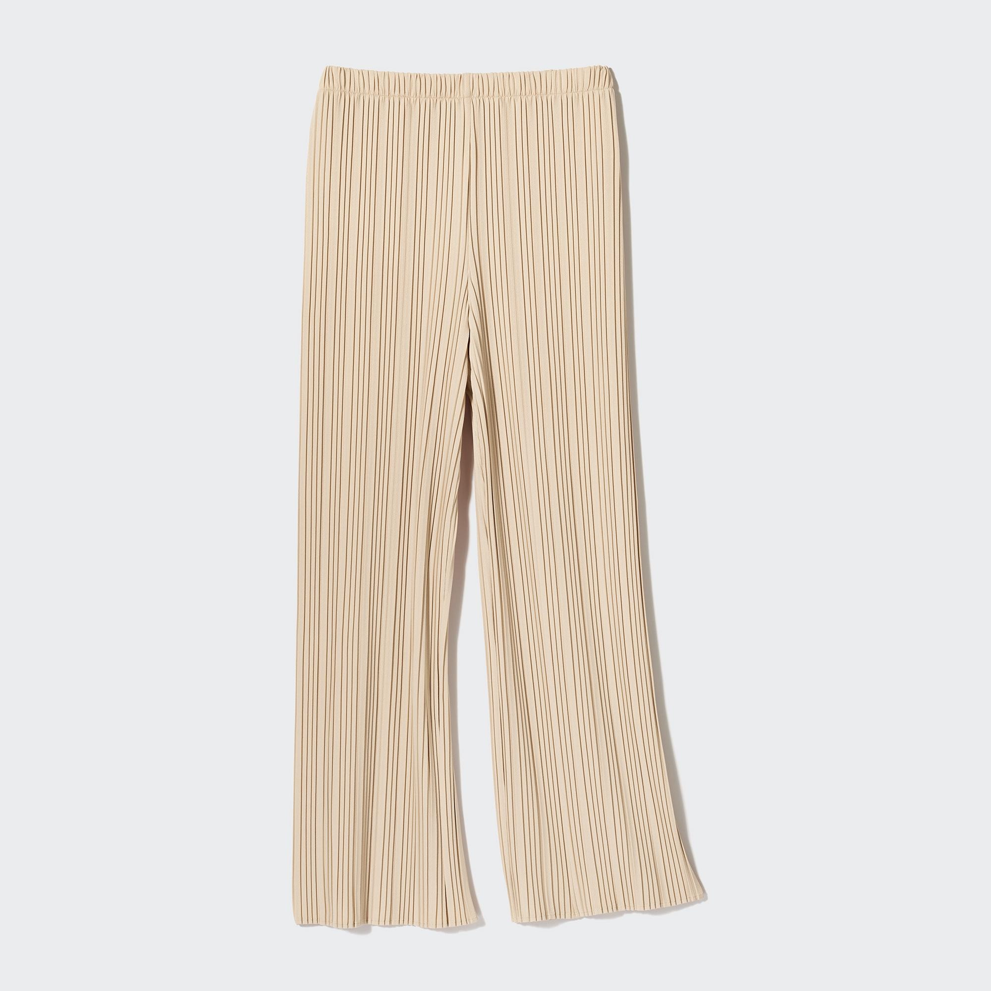 PLEATED STRAIGHT PANTS