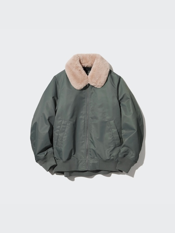 Ribbed Blouson
