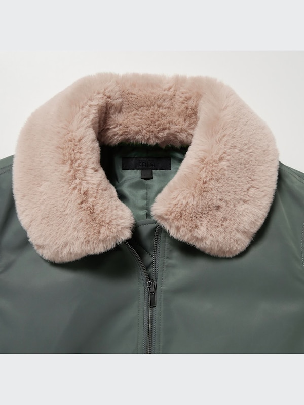 Ribbed Blouson