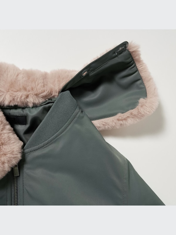 Ribbed Blouson