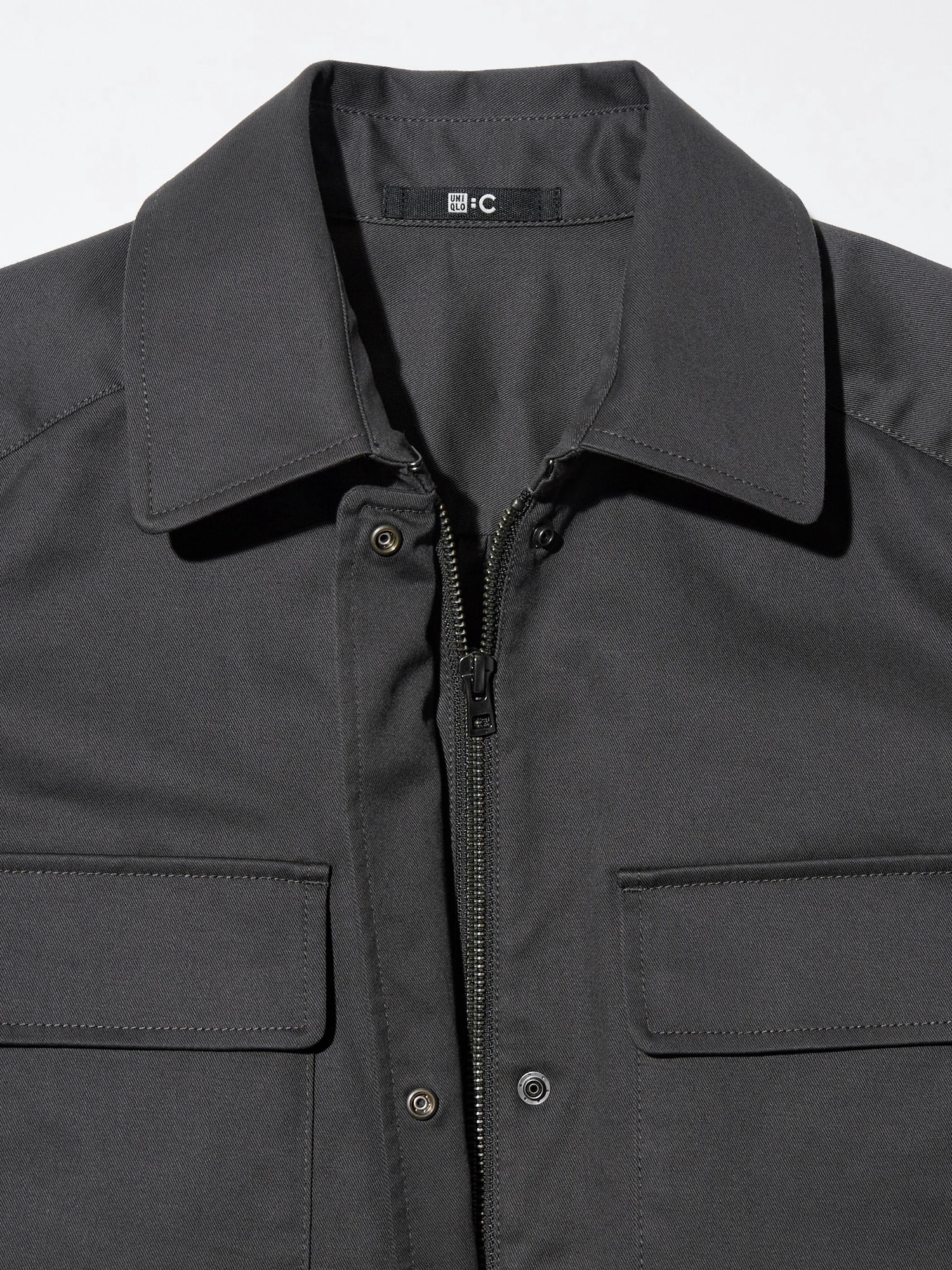 Cotton Blend Drawstring Jacket | UNIQLO US