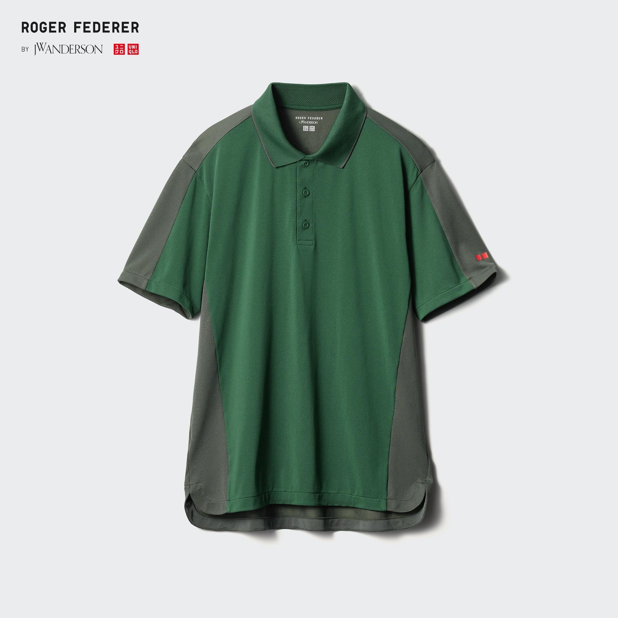 ROGER FEDERER BY JW ANDERSON DRY EX SHORT SLEEVE POLO SHIRT