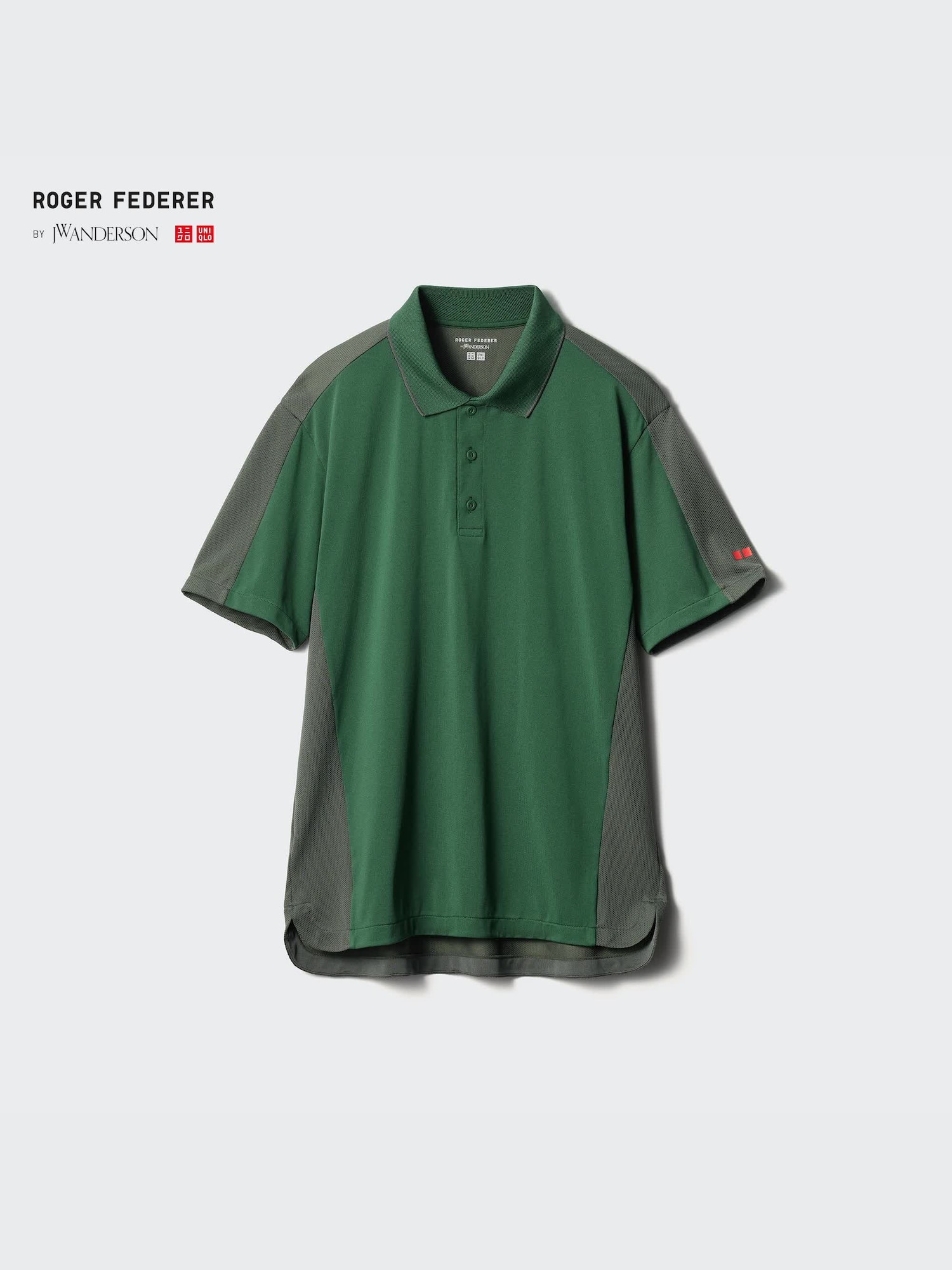 ROGER FEDERER BY JW ANDERSON DRY EX SHORT SLEEVE POLO SHIRT UNIQLO AU