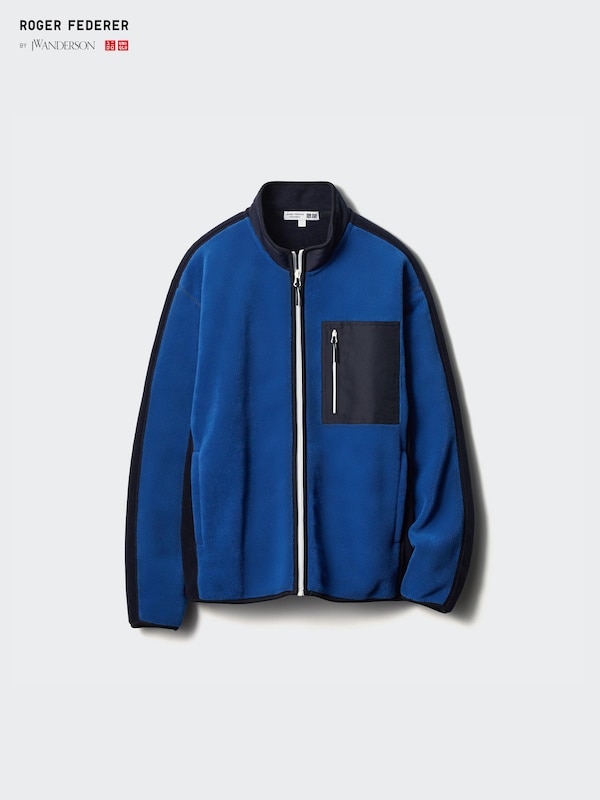 FLEECE FULL-ZIP JACKET (ROGER FEDERER BY JW ANDERSON)