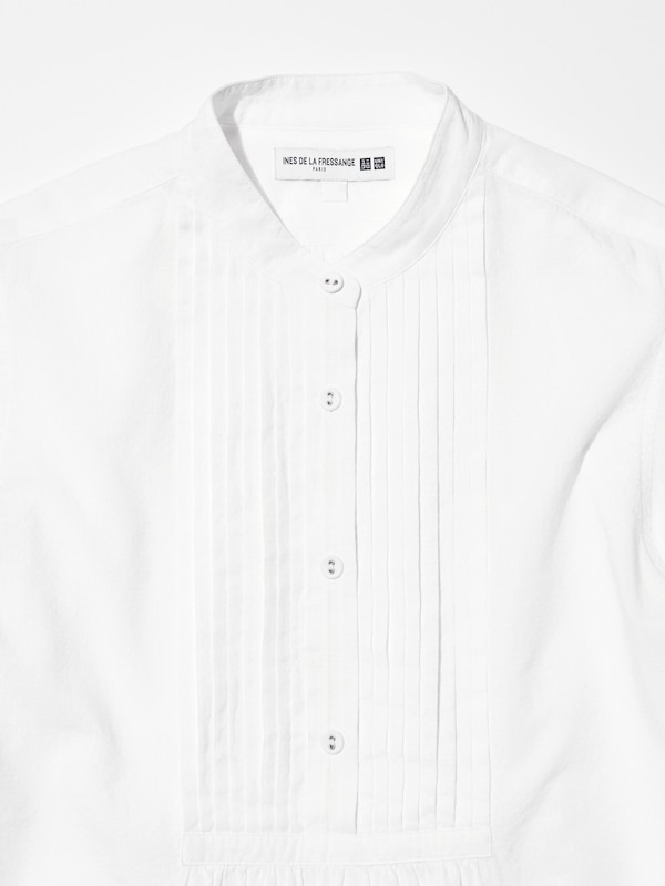 Seersucker Pintuck Blouse