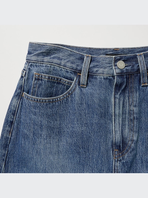 Denim Long Skirt