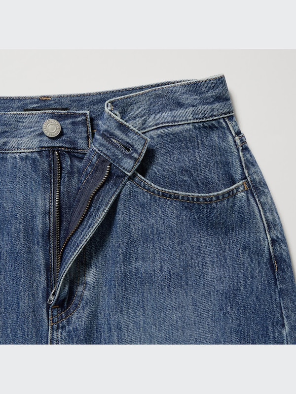 Denim Long Skirt