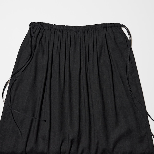 Gathered Long Skirt | UNIQLO US