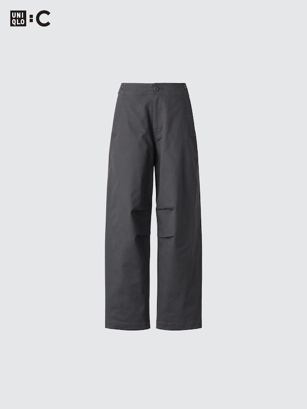 Cotton Wide Pants
