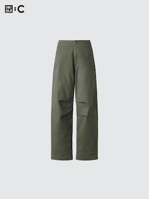 Cotton Wide Pants