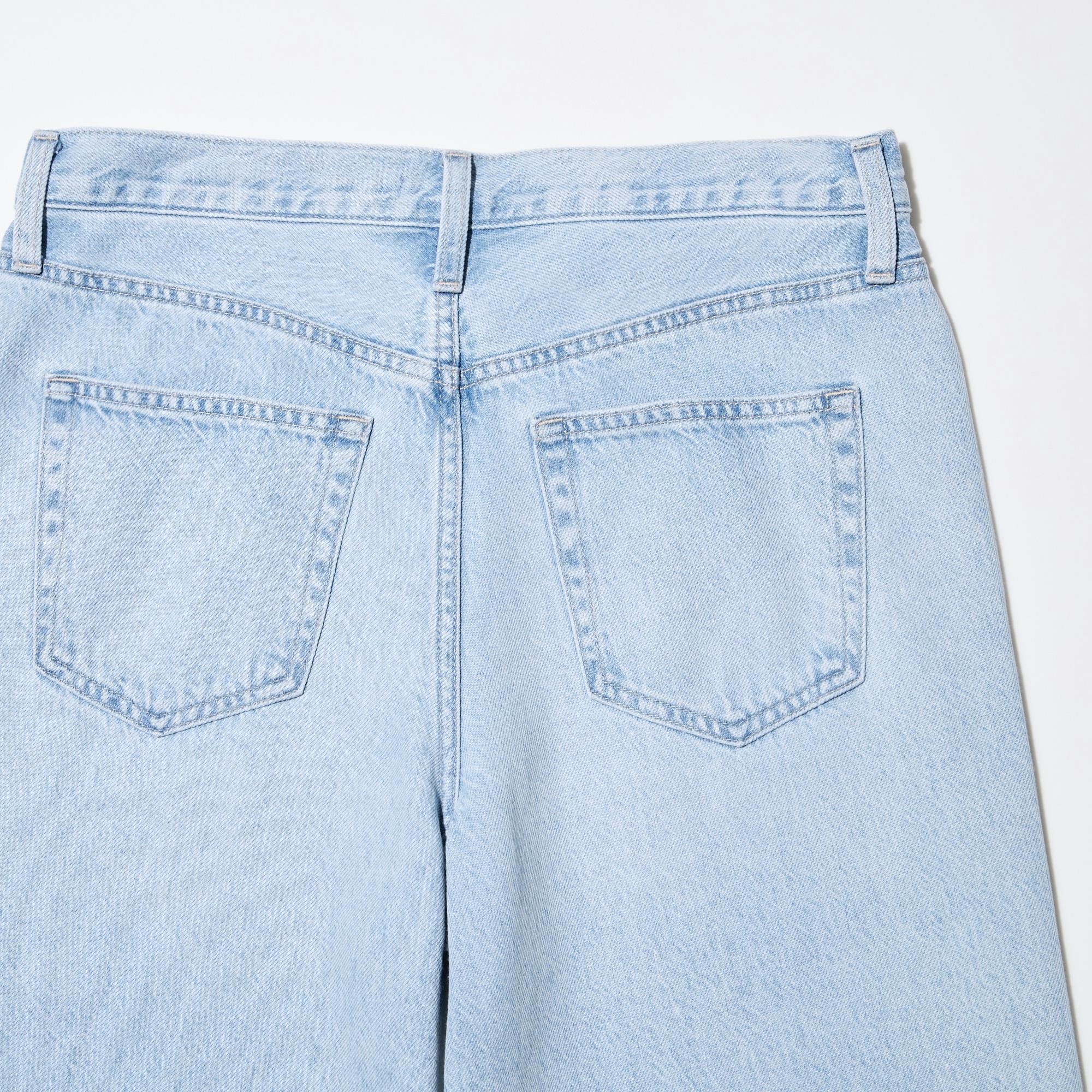 WOMEN'S WIDE STRAIGHT JEANS | UNIQLO CA