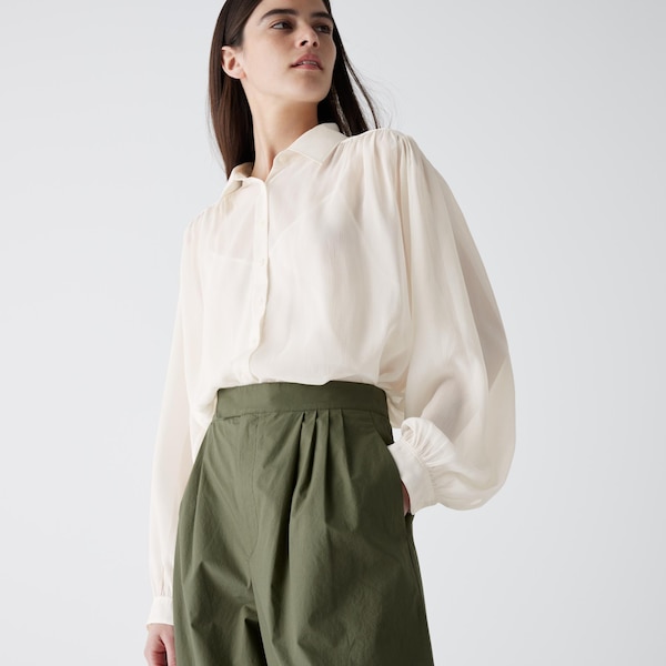 Cotton Balloon Pants | UNIQLO US