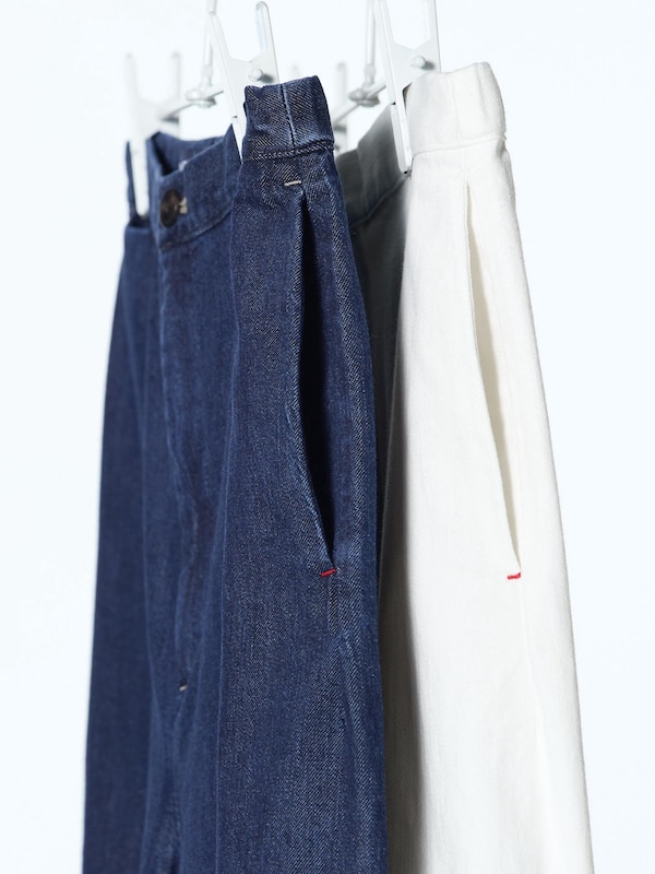 Denim Easy Pants