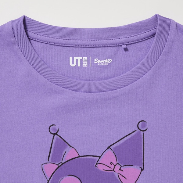 Sanrio Characters Kuromi & My Melody UT (Cropped ShortSleeve Graphic