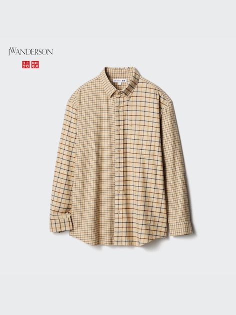 JW Anderson Flannel Checked Long Sleeve Shirt