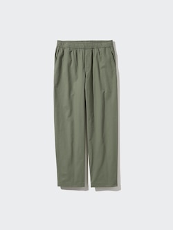 COTTON RELAXED ANKLE PANTS