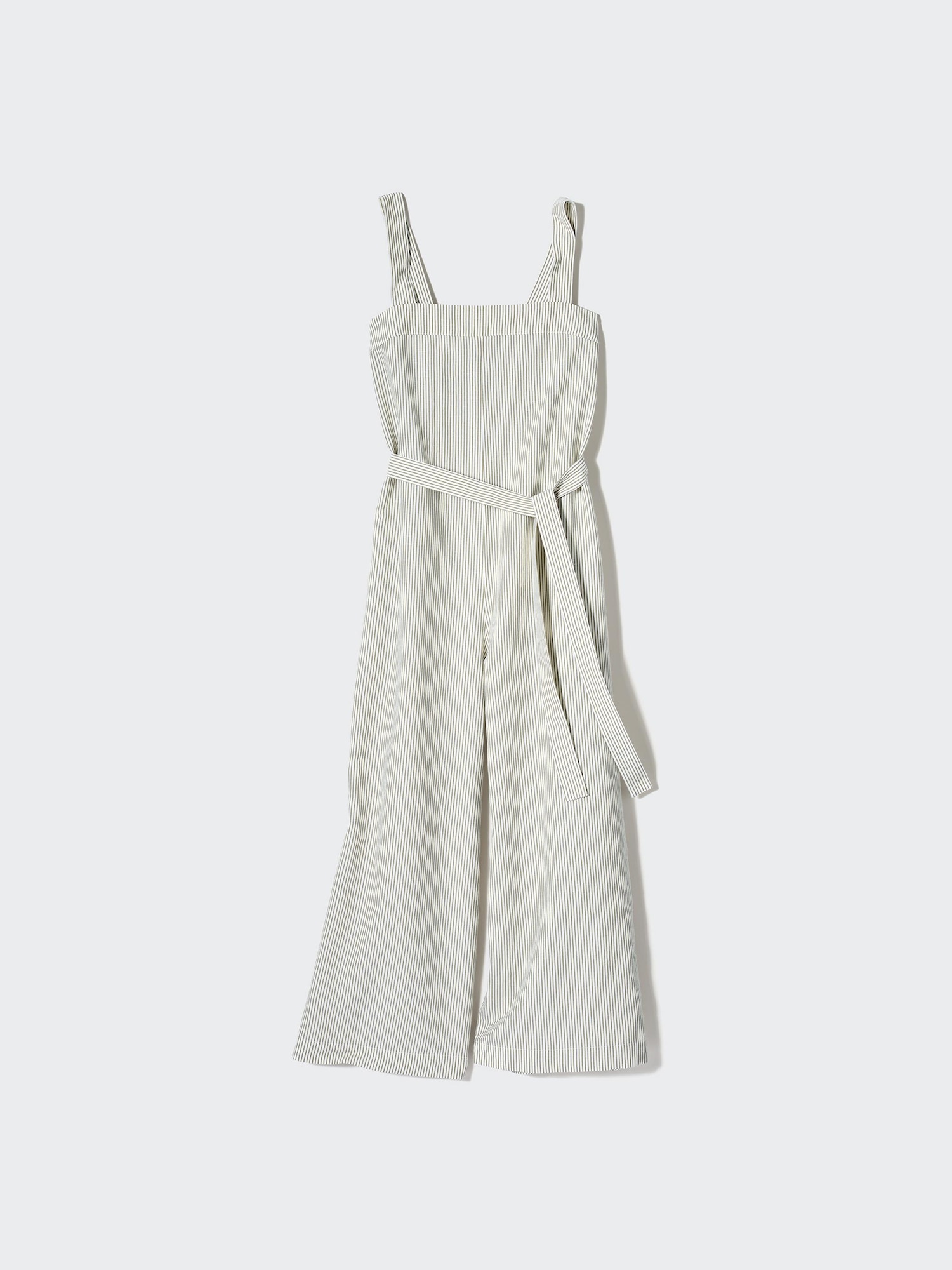 Striped Linen Blend Jumpsuit UNIQLO US