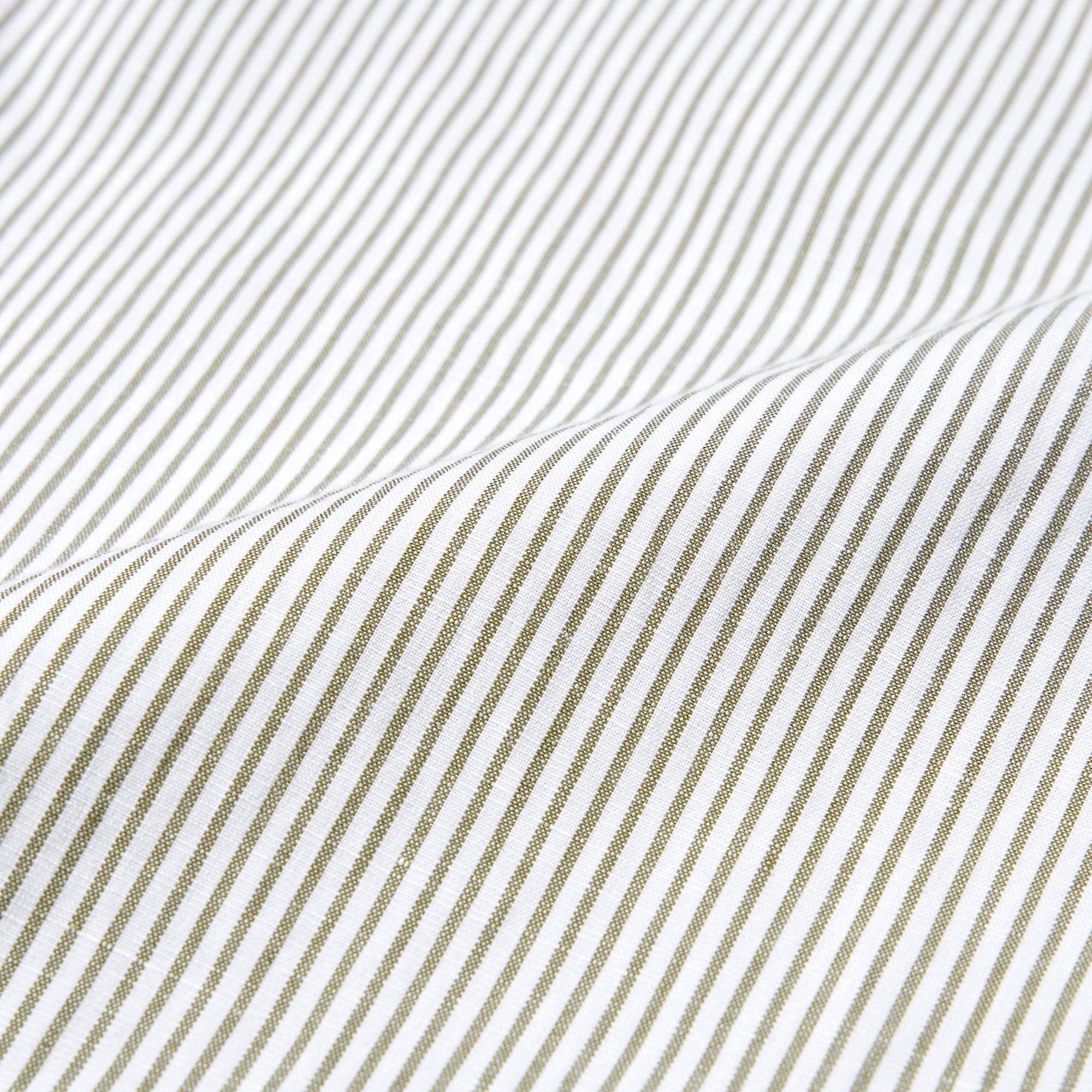 Striped Linen Blend Jumpsuit