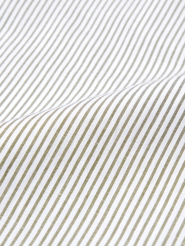 Striped Linen Blend Jumpsuit