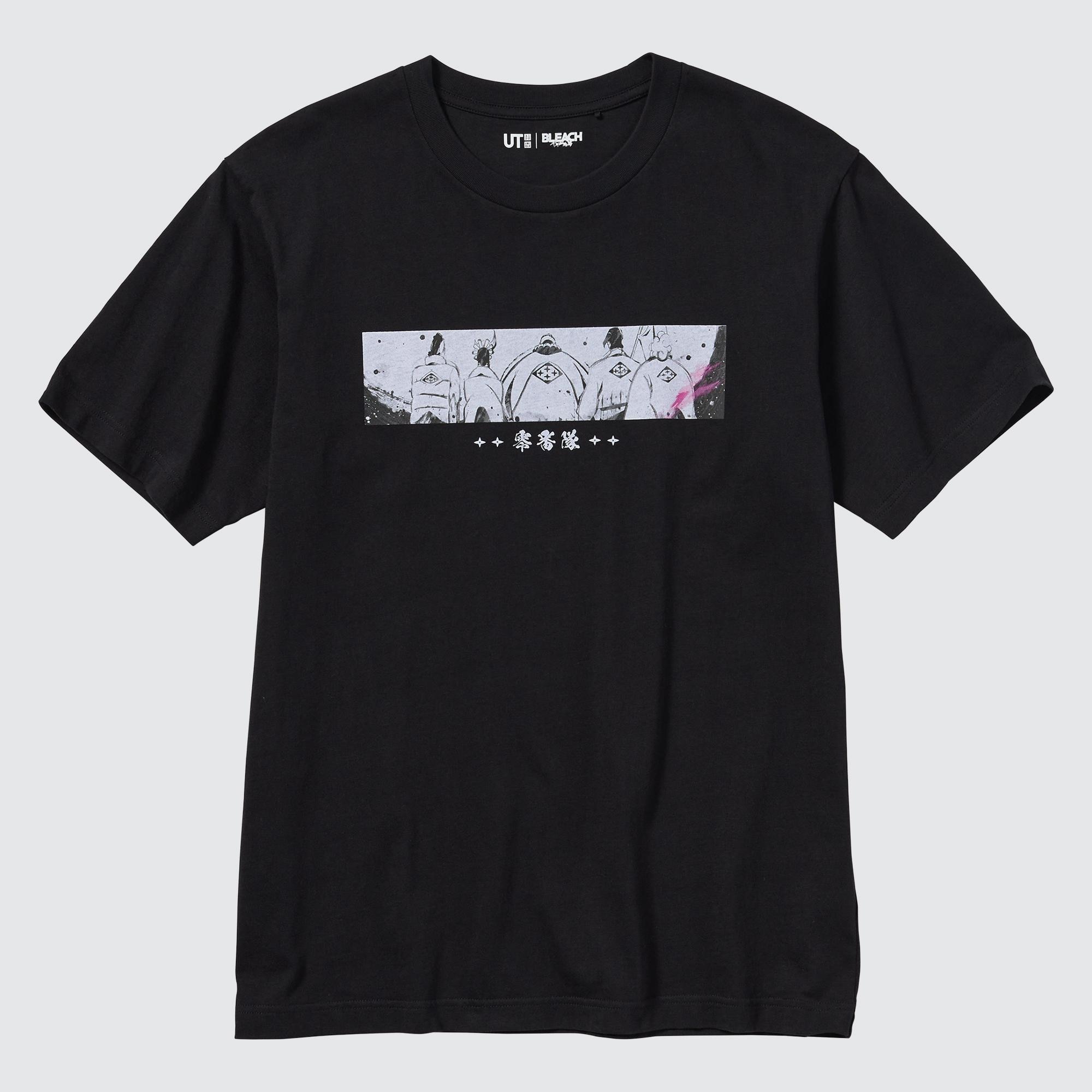 Bleach 東仙 卑猥 頭 Bleach UNIQLO Collaboration T-shirt XS
