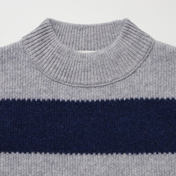 Premium Lambswool Long-Sleeve Sweater | UNIQLO US