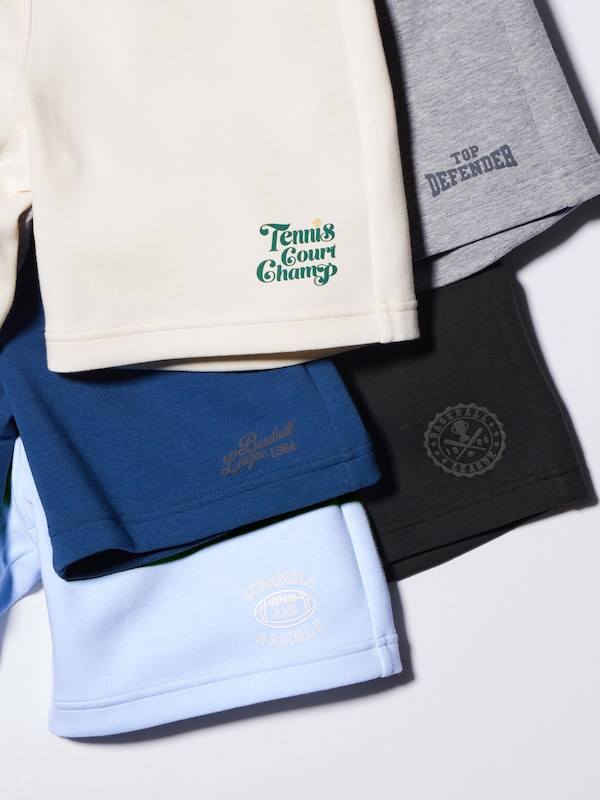Ultra Stretch Graphic Dry Sweat Shorts