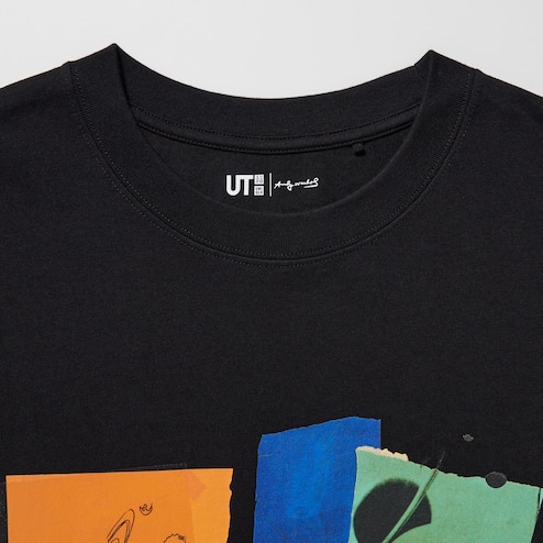 MEN'S ANDY WARHOL'S COLLAGES OVERSIZED UT (SHORT SLEEVE GRAPHIC T-SHIRT)