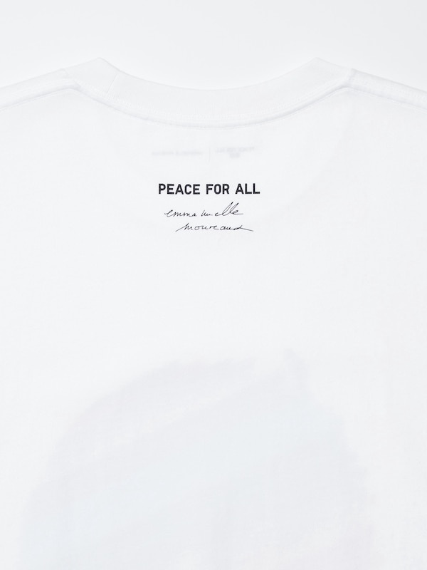 PEACE FOR ALL Graphic T-Shirt | Emmanuelle Moureaux