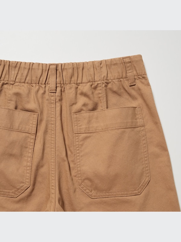 Wide Leg Baker Trousers