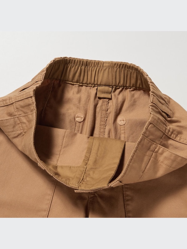 Wide Leg Baker Trousers