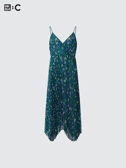 strapless open back dress Blythe Metallic Plisse Top