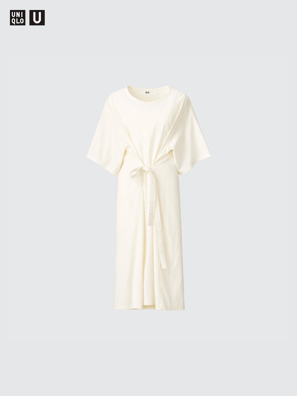 Seersucker 3-Way Dress (Short Sleeve)