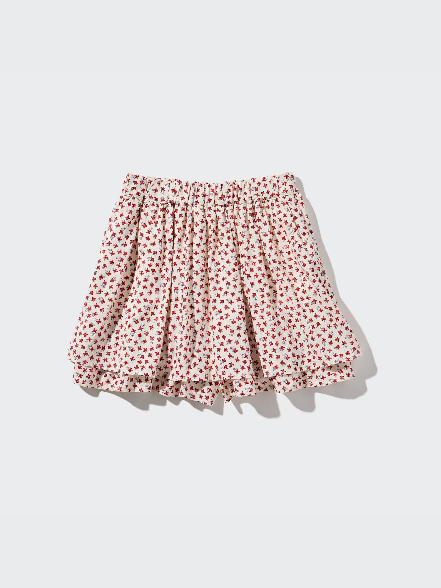 Rayon Flower Mini Skort | UNIQLO US