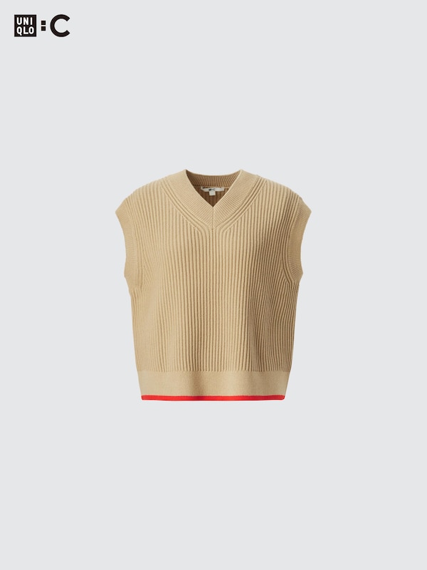 GILET COL EN V