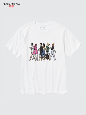 PEACE FOR ALL Graphic T-Shirt | Julian Opie