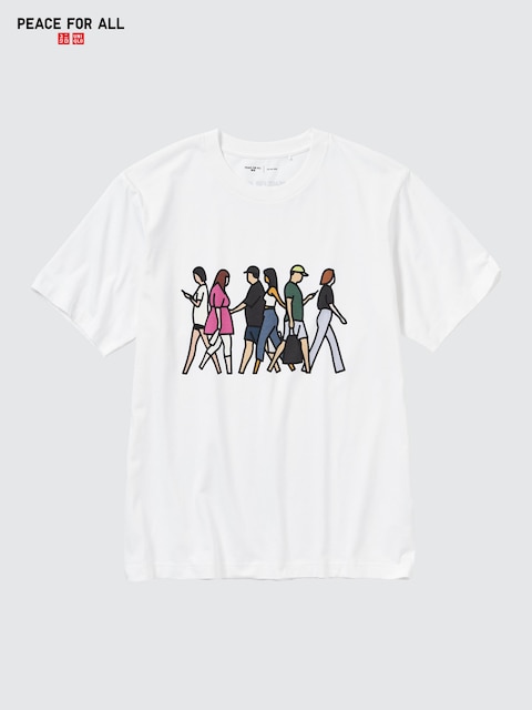 Uniqlo PEACE FOR ALL Graphic T-Shirt | Julian Opie