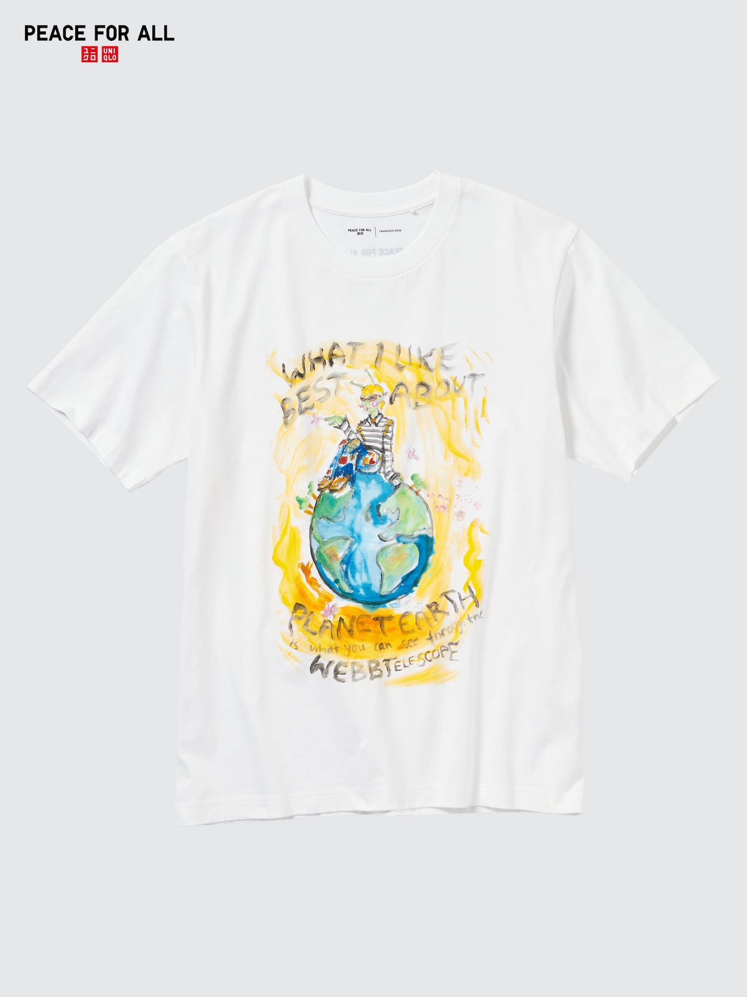 Unisex PEACE FOR ALL Graphic T-Shirt (Francesco Risso) | UNIQLO UK