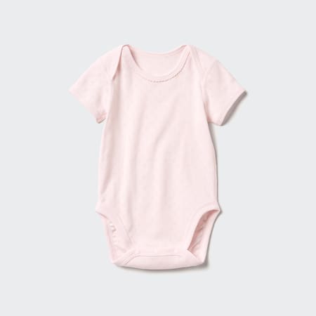 Newborn Pointelle Short Sleeved Bodysuit