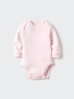 Newborn Pointelle Long Sleeve Bodysuit