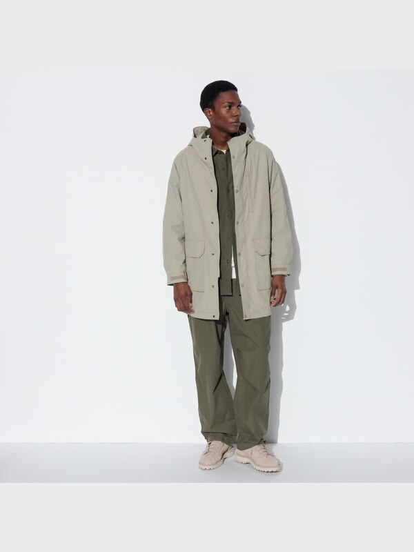 MANTEAU COUPE-VENT À CAPUCHE