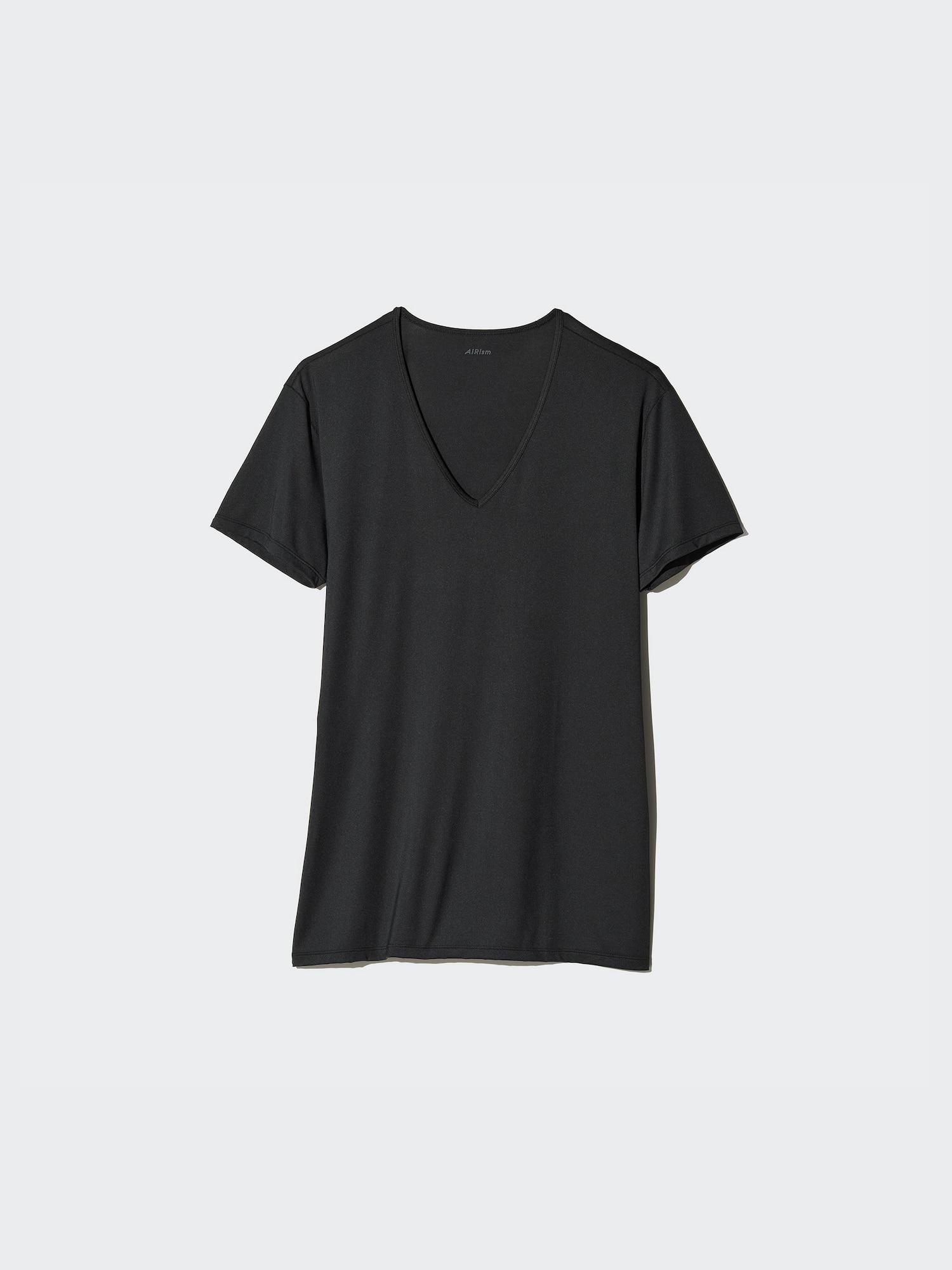 Men's AIRism V Neck Short Sleeve T-Shirt | UNIQLO CA