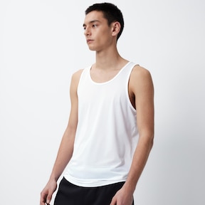 MEN'S AIRISM ANTI-ODOUR MESH TANK TOP