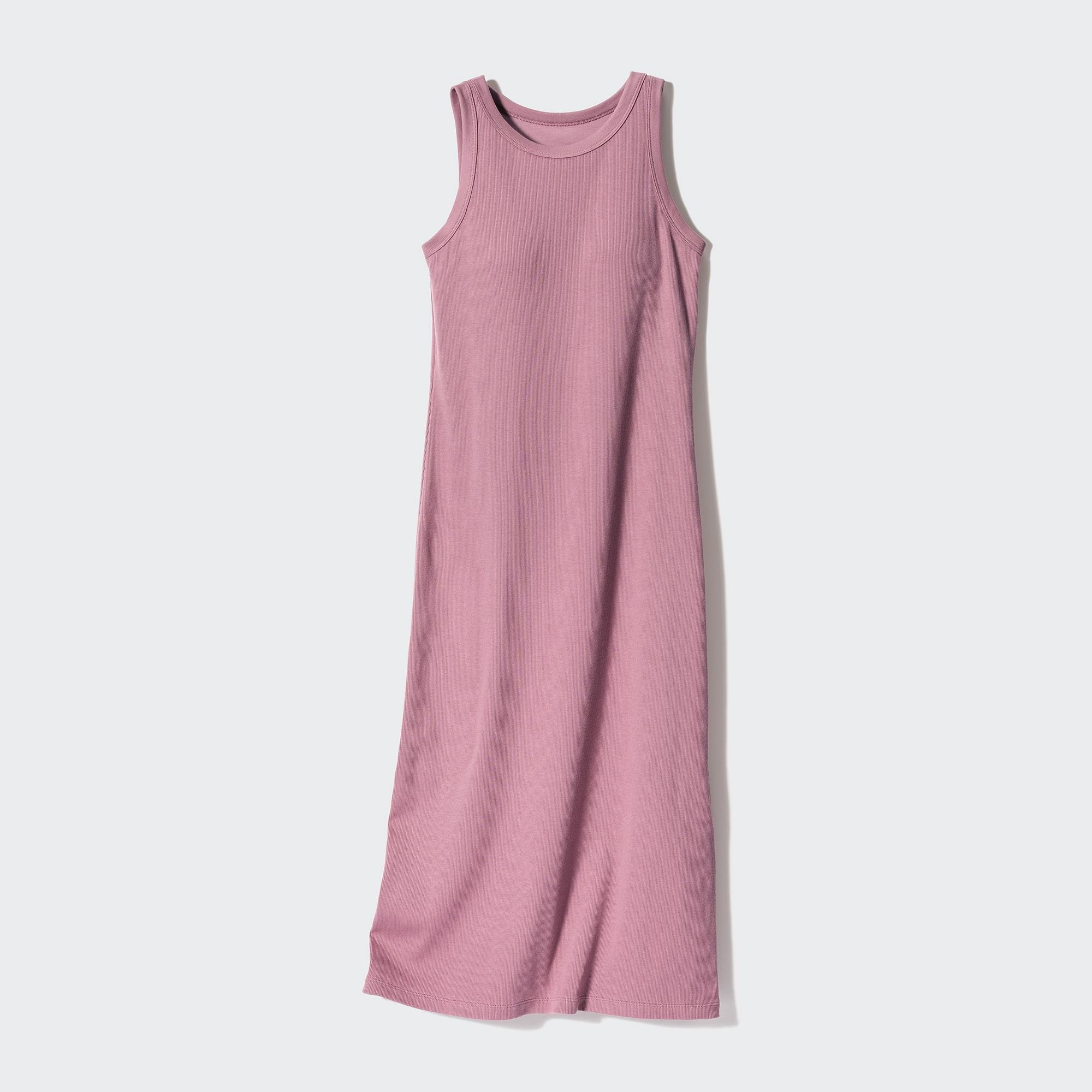 RIBBED BRA SLEEVELESS DRESS