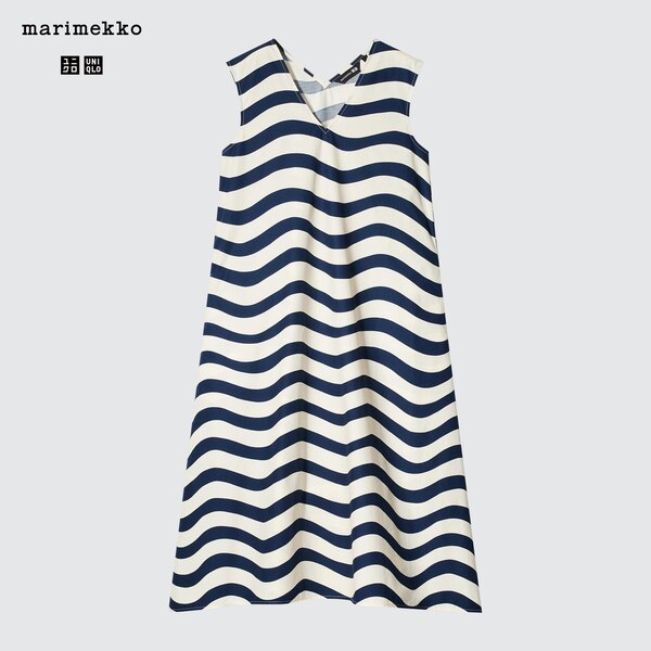 V-Neck Sleeveless Flare Dress | UNIQLO US