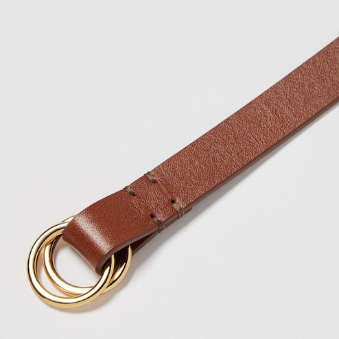 2 Wide Leather Ring Belt -  Canada
