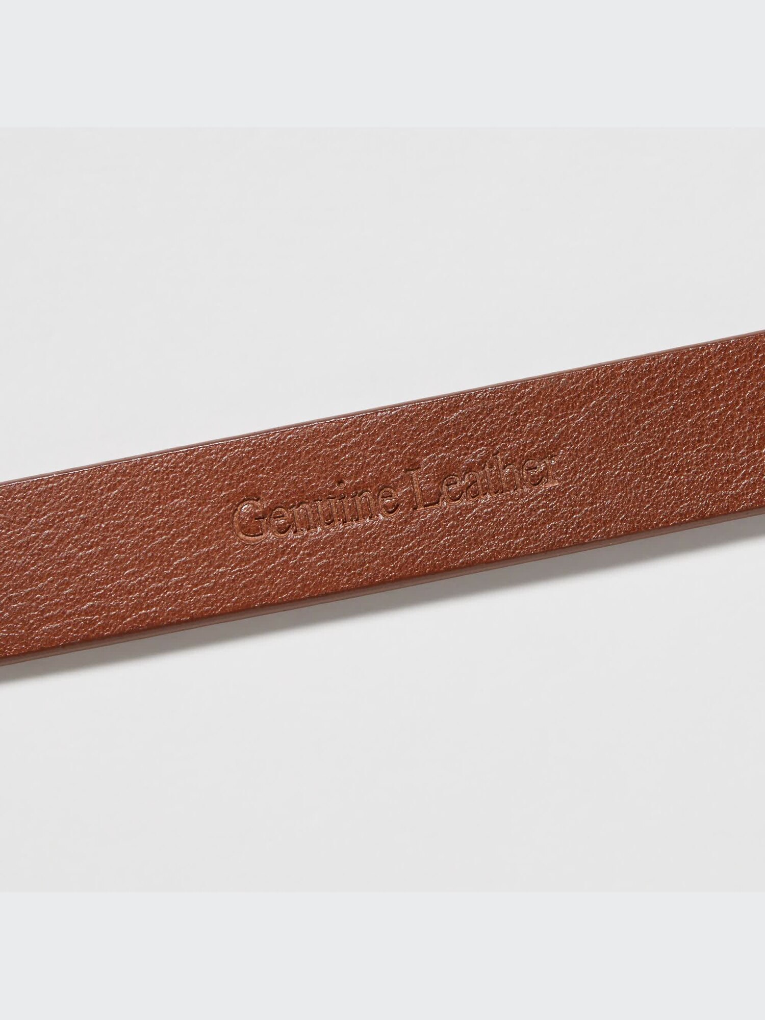 Double Ring Narrow Leather Belt | UNIQLO US Double Ring Narrow Leather Belt | UNIQLO US
