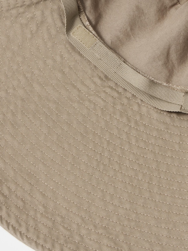 UV Protection Long Brim Checked Cap