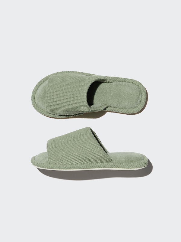 OPEN TOE WAFFLE ROOM SHOES